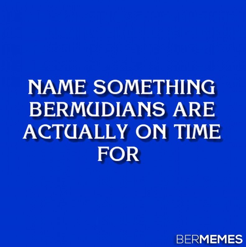 Bermudian Jeopardy #1 